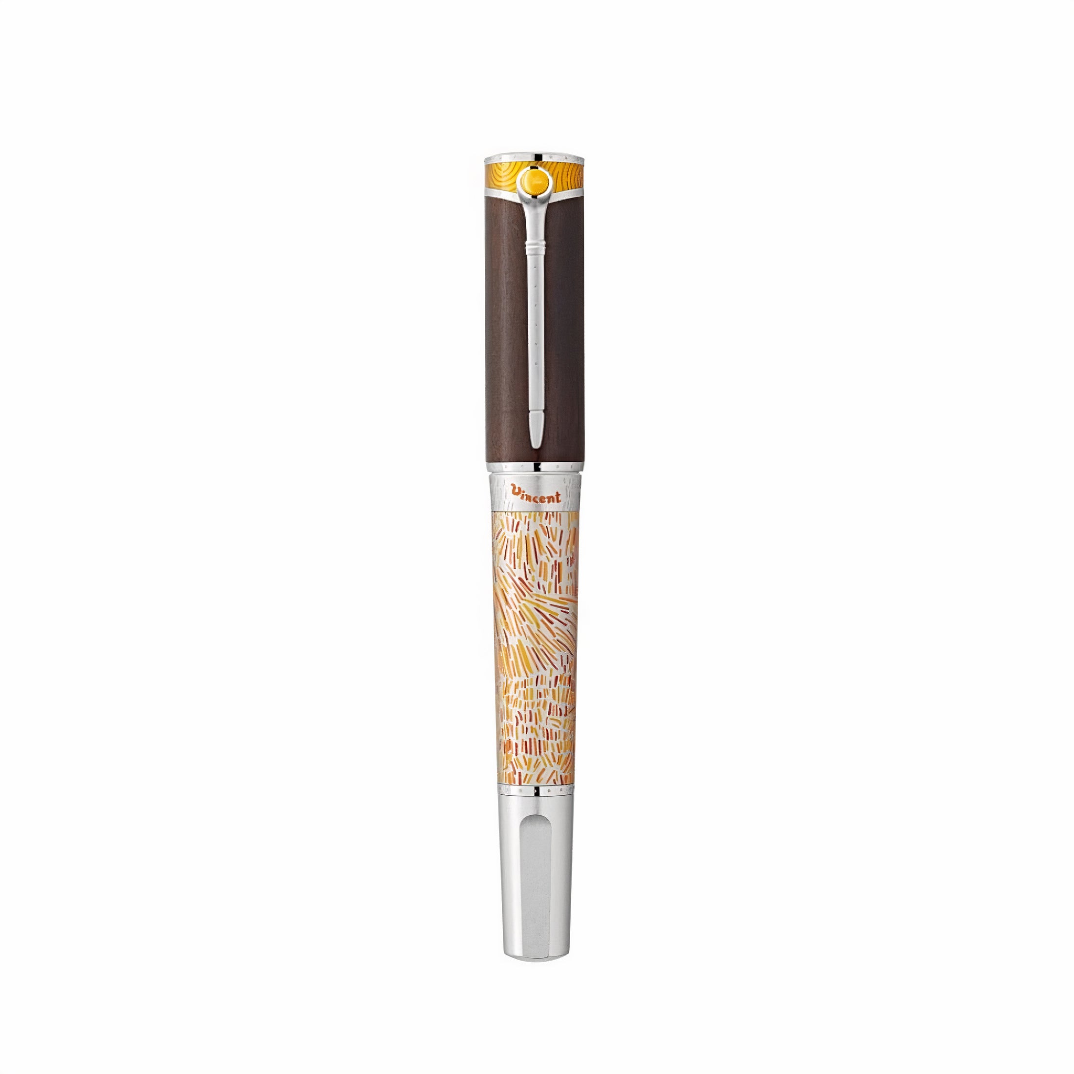 PLUMA FUENTE MONTBLANC HOMENAJE A VAN GOGH MEDIANO EDICIÓN LIMITADA 4810